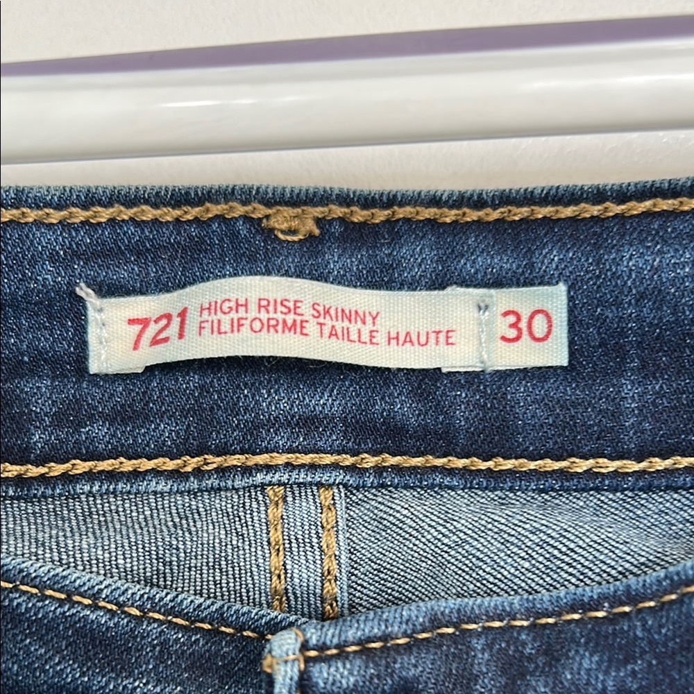 Levi's 721 high rise skinny jeans - Picture 2 of 9